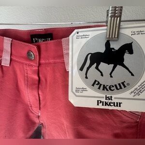Pikeur Captiva Full Seat Pink Breeches Size 28/40